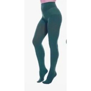 Opaque High-Waisted Green Tights *120D*Ballet Dancer*Sissy*Peter Pan*Cosplay*NIP